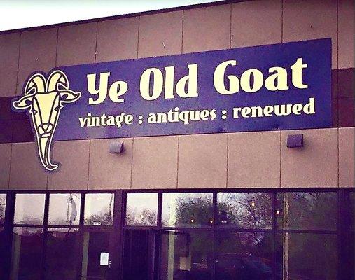 Ye Old Goat vintage and antique store.