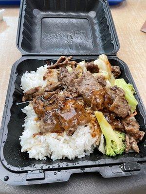 Beef teriyaki