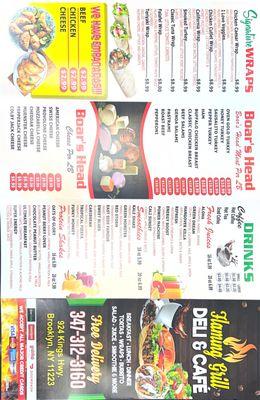 Take a look at our menu!