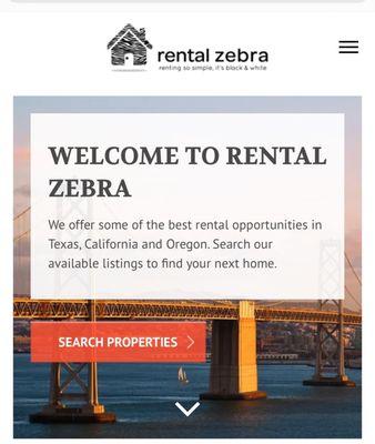 Rental Zebra