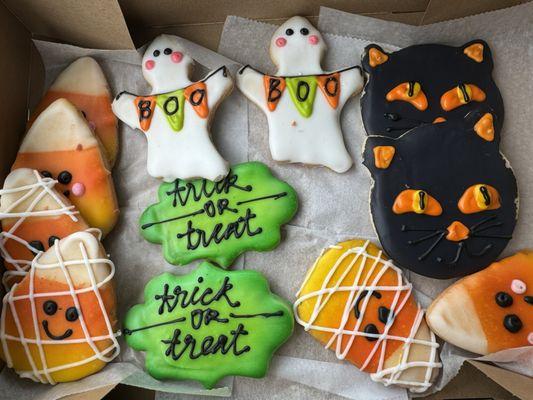 Halloween Specialty Cookies