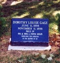 The inspiration to the Wizard of Oz', Dorothy.