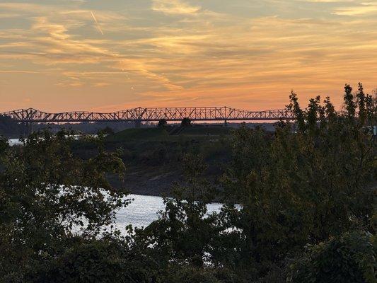 11/242024 Sunset. Over looking Mud Island.