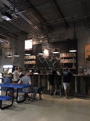 BJs brewery/taproom in Temple TX