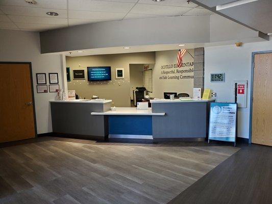 Lobby at Ocotillo School