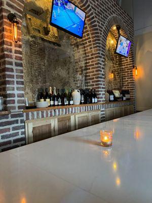 Bar area