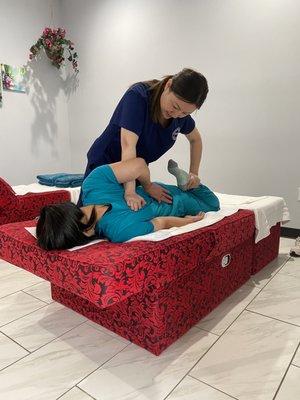 Thai massage