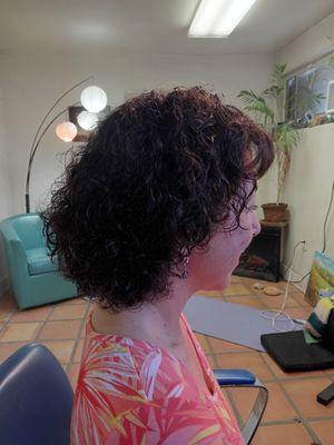 Love natural curl and Oway color