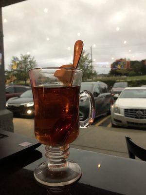 Hot Toddy. Perfect warm up on a chilly day