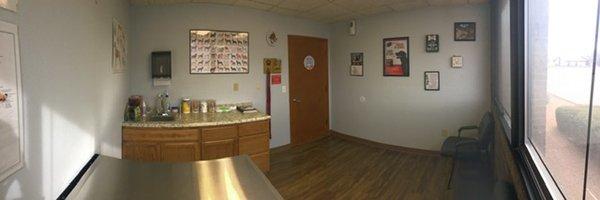 One of our three exam rooms.