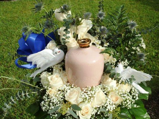 Funeral Urn Arrangement