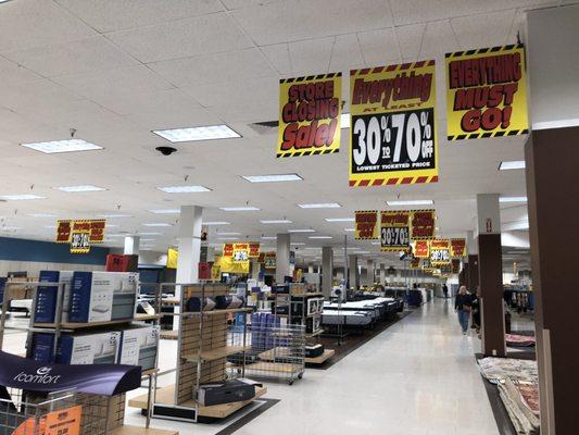 Sears liquidation sale at EastGate Mall November 2019