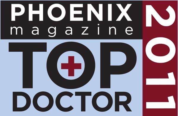 Selected "Top Doctor" 2011