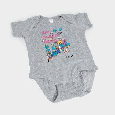 Eat Sleep Read Bodysuit for Baby