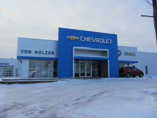 The new face of Von Holzen Chevrolet Buick GMC