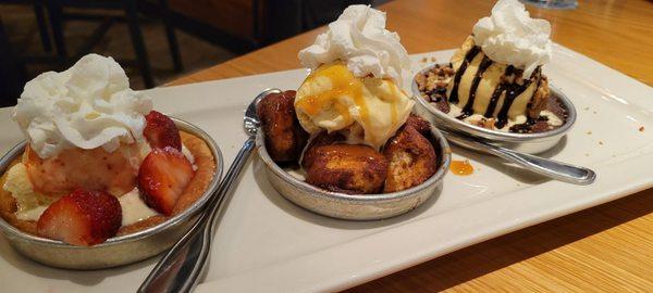 Trio pizookie