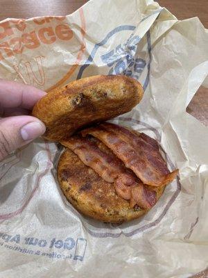 Bacon EGG CHEESE McGriddle