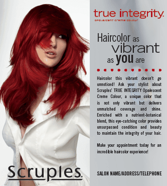 We are a Scruples Integrity Salon