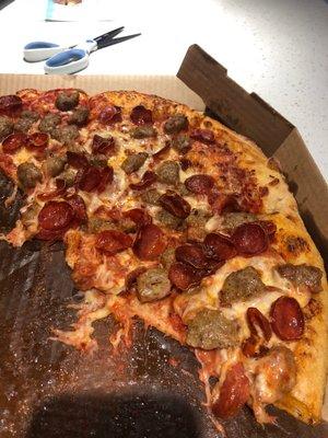 Xtra large two topping