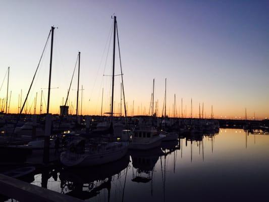 Sunset at the Harborage