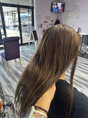 Microbead hair extensions