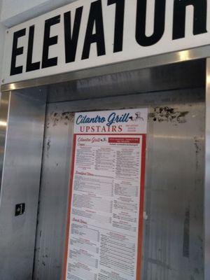 Take the elevator