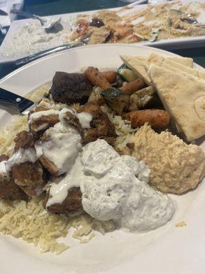 Chicken Shawarma Plate- so good!