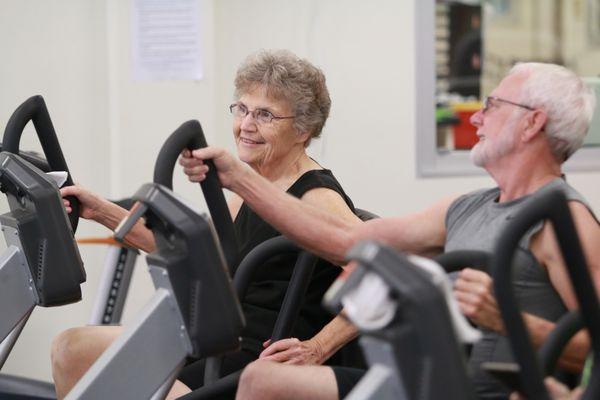 With a wide variety of equipment and classes, we offer fitness and fellowship for all ages.