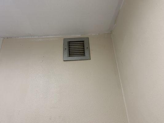 Bugs coming out of vent