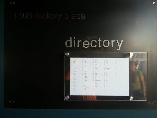 Directory of all the bussiness studios