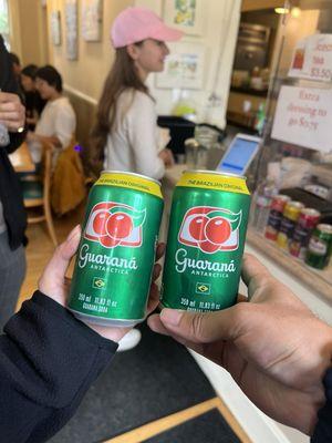 Guarana or Pellegrino