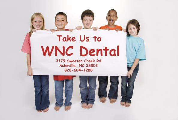 WNC Dental is for kids too!