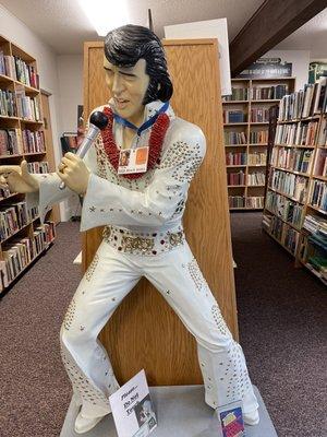 Elvis on the second floor