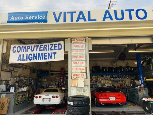 Oil change * Tune Up* computer Analysis * emissions service * Brake Service * Electrical service *wheel alignment *tires