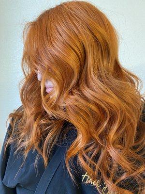 Copper Hair by Andrea #hairdesigns4109