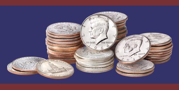 US coin favorites -Kennedy half dollars