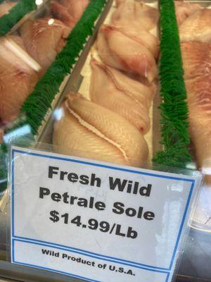 Wild Petrale Sole