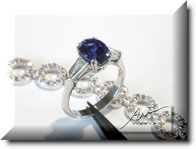 Sapphire Diamonds and Platinum