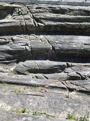 Glacial grooves