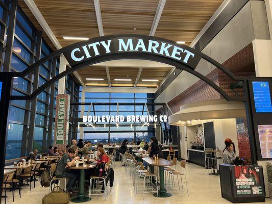 City market in the airport!