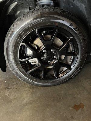 My tires were FILTHY! Now they look shiny and new