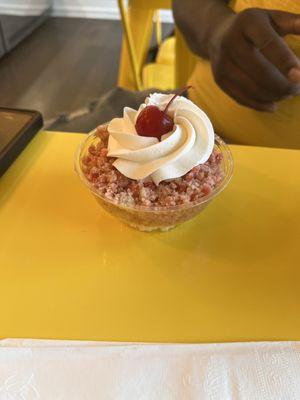 Cherry Vanilla Cupcake