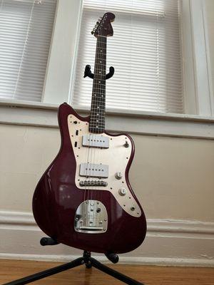 Fender Jazzmaster J Mascis Burgundy Sparkle