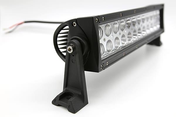 LED light bar with brackets