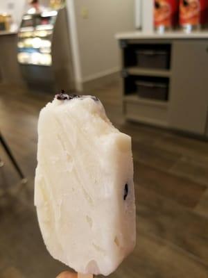 Gourmet Piña Colada popsicle!!! Sooo refreshing!