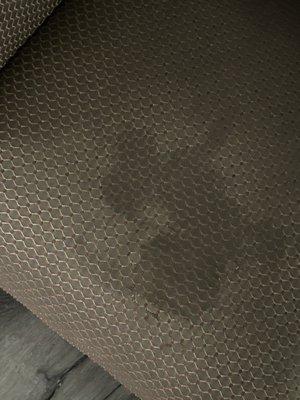 Stains on chair