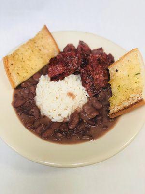 Red Beans and Rice with Smoked Sausage Lunch Bowl