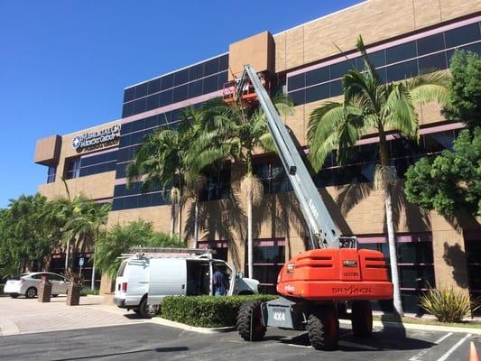 There's usually not a giant crane in front. Office is located on 2nd floor. #260