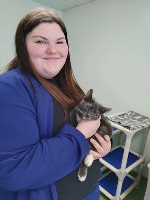 One of my old favorites to volunteer with! Absolutely a cuddle lover