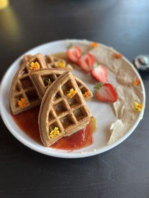 Buttermilk waffles